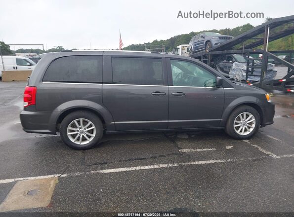 2C4RDGCG2KR763398 2019 DODGE GRAND CARAVAN Gray უკანა სალონის ხედი
