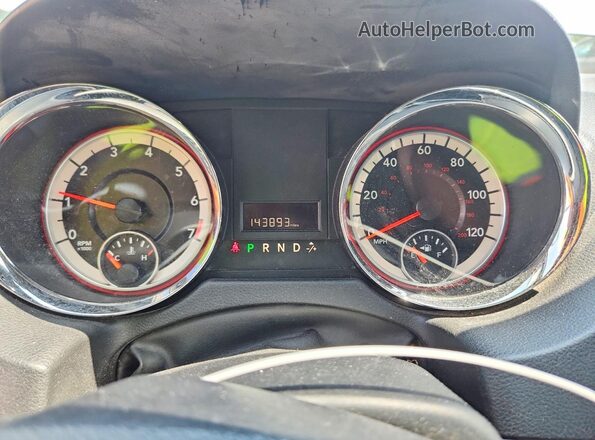 2C4RDGCG3GR107315 2016 DODGE GRAND Gray ხელსაწყოთა პანელის ხედი