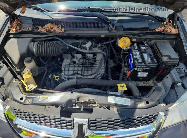2C4RDGCG3GR107315 2016 DODGE GRAND Gray ძრავის განყოფილების ხედი