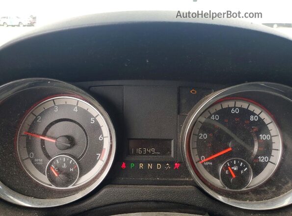 2C4RDGCG3GR220522 2016 DODGE GRAND Белый Вид щитка приборов