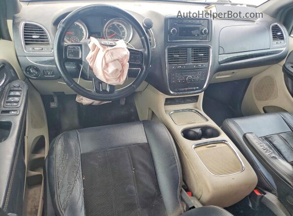 2C4RDGCG3GR220522 2016 DODGE GRAND Белый Вид панели приборов