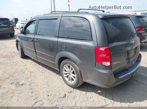 2C4RDGCG3GR249938 2016 DODGE GRAND CARAVAN Gray Trasero izquierdo