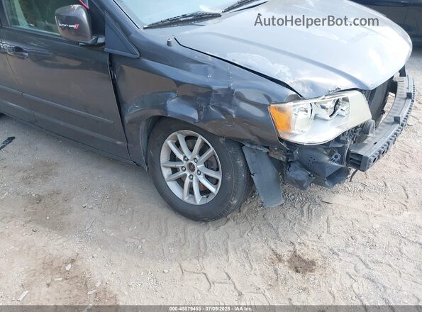 2C4RDGCG3GR249938 2016 DODGE GRAND CARAVAN Gray Vista frontal