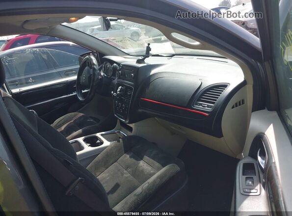2C4RDGCG3GR249938 2016 DODGE GRAND CARAVAN Gray Vista interior delantera