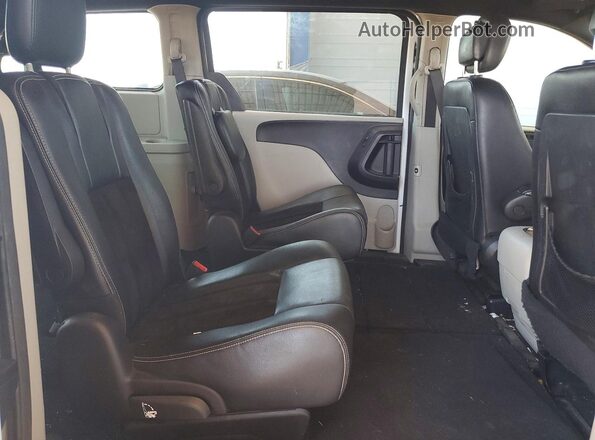 2C4RDGCG3GR270840 2016 DODGE GRAND White Widok tylnych siedzeń