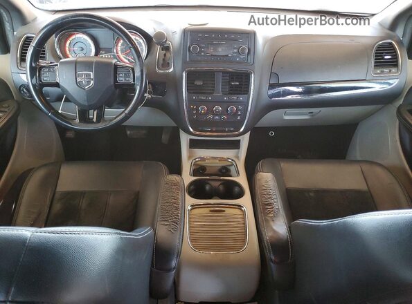 2C4RDGCG3GR270840 2016 DODGE GRAND White Widok deski rozdzielczej