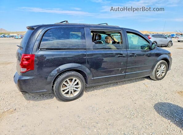 2C4RDGCG3GR312939 2016 DODGE GRAND Black Задня права чверть