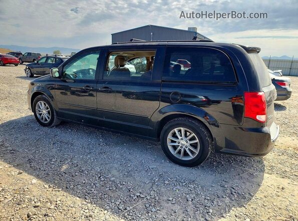 2C4RDGCG3GR312939 2016 DODGE GRAND Black Задня ліва чверть