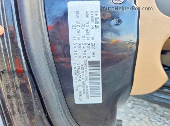 2C4RDGCG3GR312939 2016 DODGE GRAND Black Вид наклейки з VIN-кодом