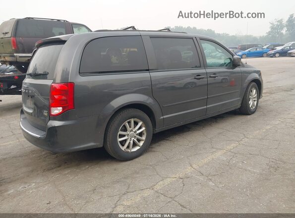 2C4RDGCG3GR334391 2016 DODGE GRAND CARAVAN Gray Rear right