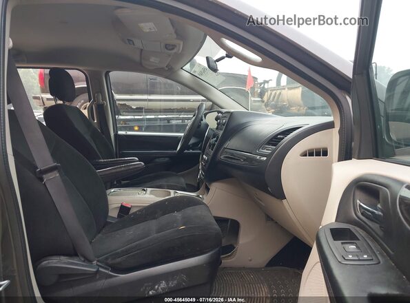 2C4RDGCG3GR334391 2016 DODGE GRAND CARAVAN Gray Front interior view