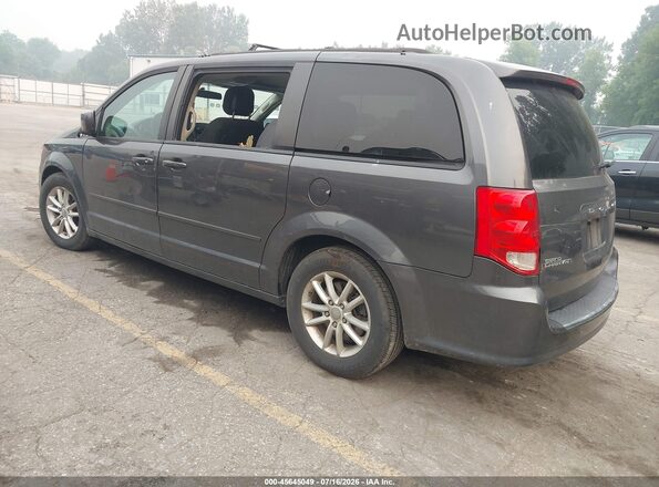 2C4RDGCG3GR334391 2016 DODGE GRAND CARAVAN Gray Rear left