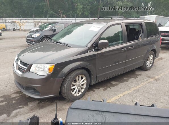 2C4RDGCG3GR334391 2016 DODGE GRAND CARAVAN Gray Front left