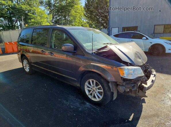 2C4RDGCG3GR375880 2016 DODGE GRAND Серый Передняя правая четверть