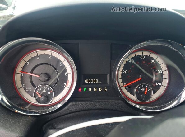 2C4RDGCG3HR546712 2017 DODGE GRAND White Widok zestawu wskaźników