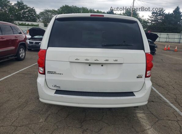 2C4RDGCG3HR546712 2017 DODGE GRAND White Widok z tyłu