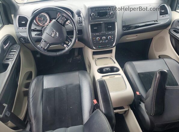 2C4RDGCG3HR546712 2017 DODGE GRAND White Widok deski rozdzielczej