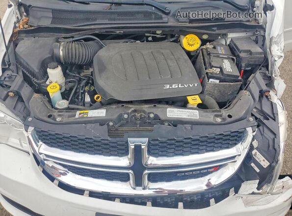 2C4RDGCG3HR546712 2017 DODGE GRAND White Widok komory silnika