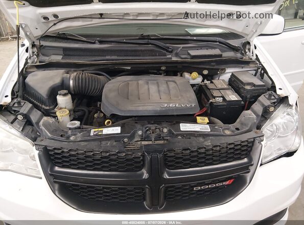2C4RDGCG3HR580536 2017 DODGE GRAND CARAVAN White Հետևի տեսք