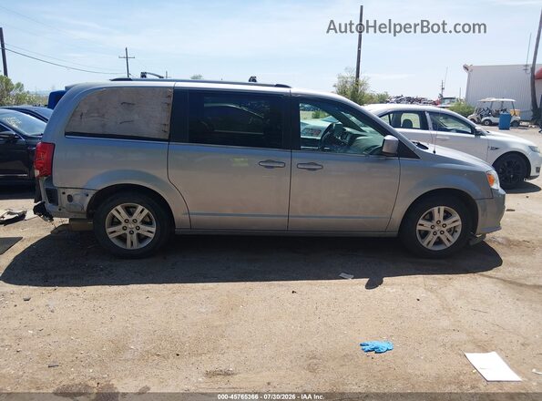 2C4RDGCG3JR241488 2018 DODGE GRAND CARAVAN Silver Սարքավորումների վահանակի տեսք