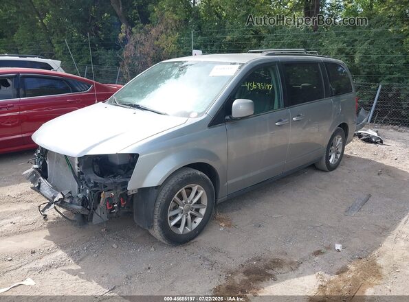 2C4RDGCG3KR773227 2019 DODGE GRAND CARAVAN Серебряный Передняя левая четверть
