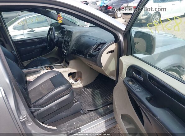 2C4RDGCG3KR773227 2019 DODGE GRAND CARAVAN Серебряный Вид салона спереди