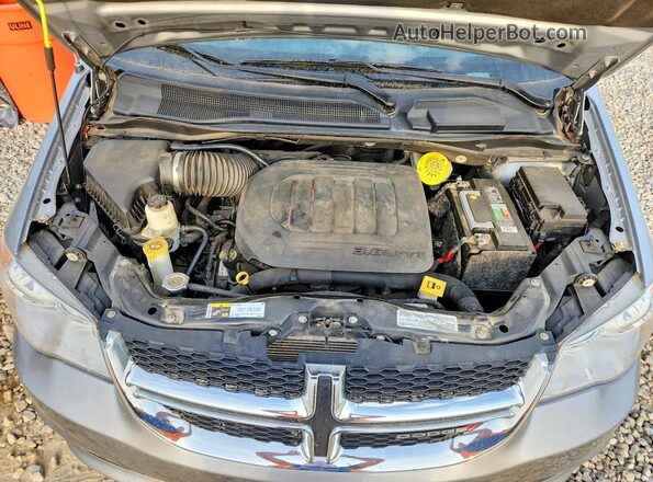 2C4RDGCG3LR166942 2020 DODGE GRAND Gray ძრავის განყოფილების ხედი