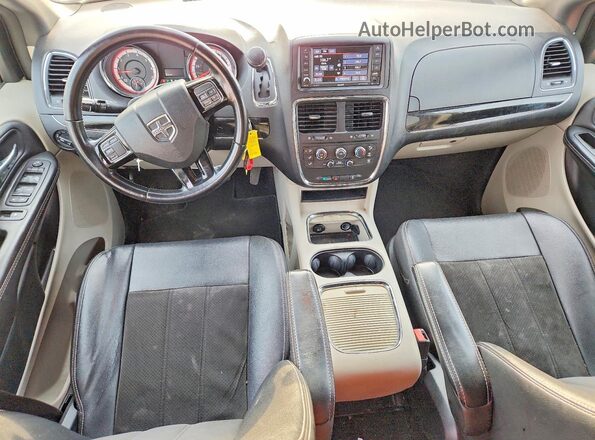 2C4RDGCG3LR166942 2020 DODGE GRAND Gray წინა პანელის ხედი
