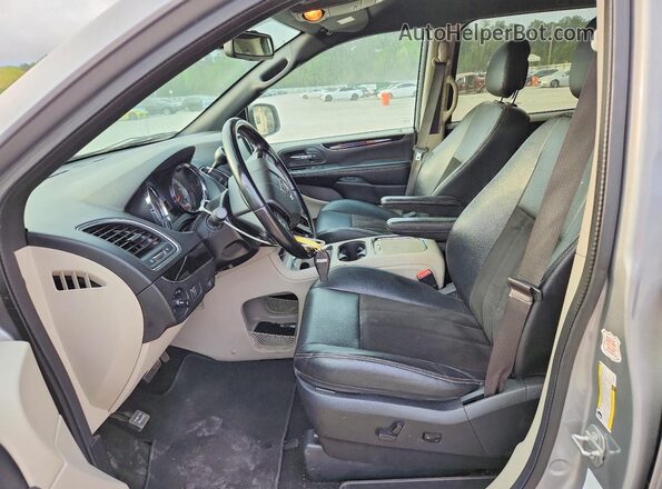 2C4RDGCG3LR166942 2020 DODGE GRAND Gray წინა სალონის ხედი