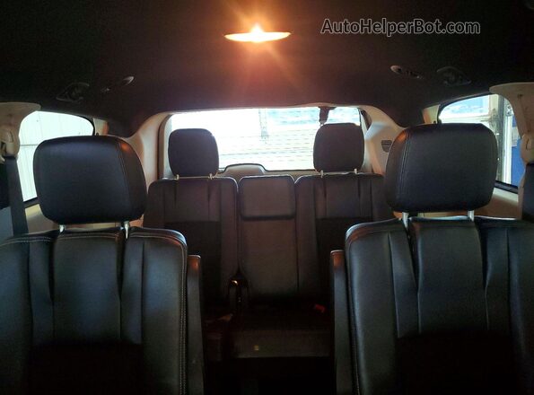 2C4RDGCG3LR170313 2020 DODGE GRAND White Rear seats view