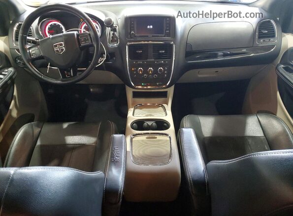 2C4RDGCG3LR189699 2020 DODGE GRAND Silver Dashboard view