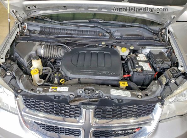 2C4RDGCG3LR189699 2020 DODGE GRAND Silver Engine compartment view