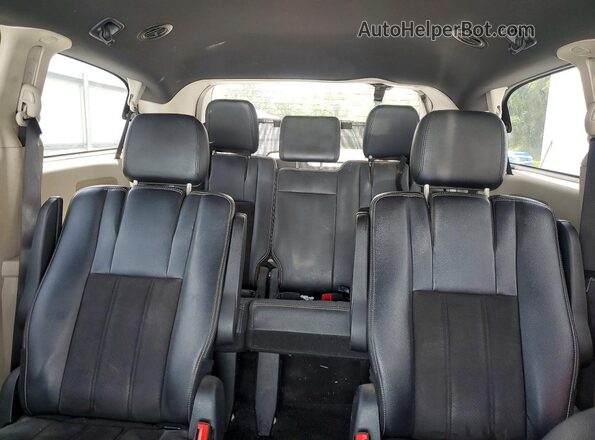 2C4RDGCG3LR207215 2020 DODGE GRAND White უკანა სავარძლების ხედი