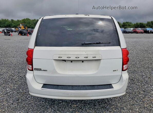 2C4RDGCG3LR207215 2020 DODGE GRAND White უკანა ხედი