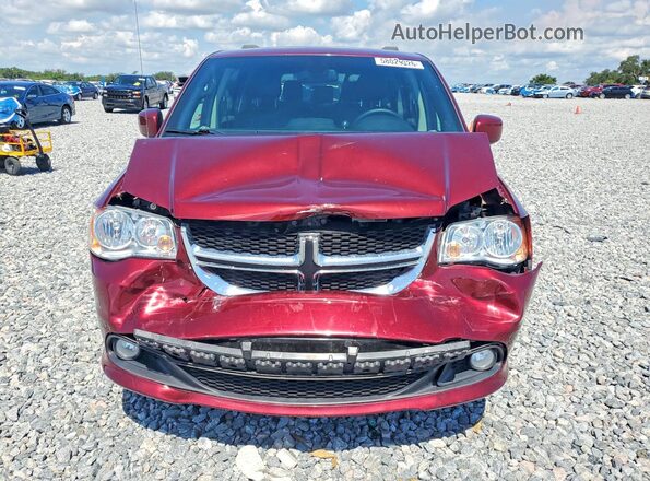 2C4RDGCG3LR248752 2020 DODGE GRAND Burgundy წინა ხედი