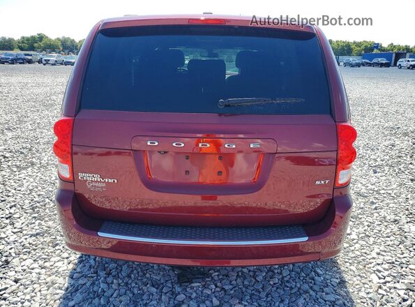 2C4RDGCG3LR248752 2020 DODGE GRAND Burgundy უკანა ხედი