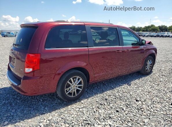 2C4RDGCG3LR248752 2020 DODGE GRAND Burgundy უკანა მარჯვენა
