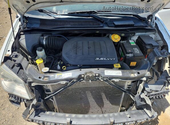 2C4RDGCG4GR274413 2016 DODGE GRAND White უკანა სალონის ხედი