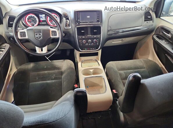 2C4RDGCG4GR342287 2016 DODGE GRAND White წინა პანელის ხედი