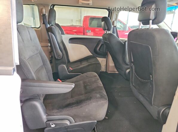 2C4RDGCG4GR342287 2016 DODGE GRAND White უკანა სალონის ხედი