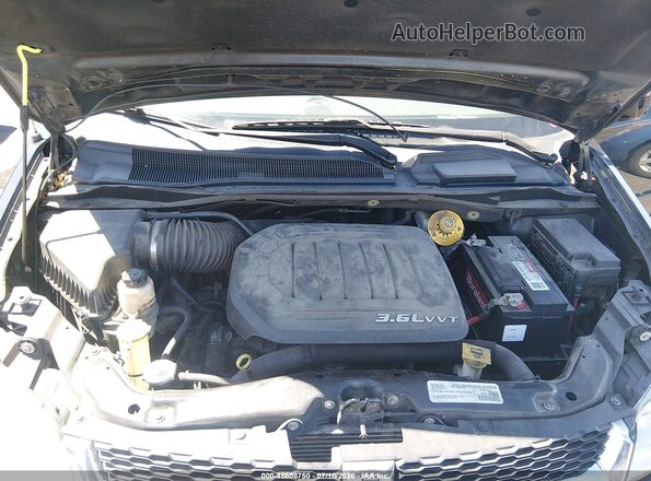 2C4RDGCG4GR363706 2016 DODGE GRAND CARAVAN Черный Вид сзади