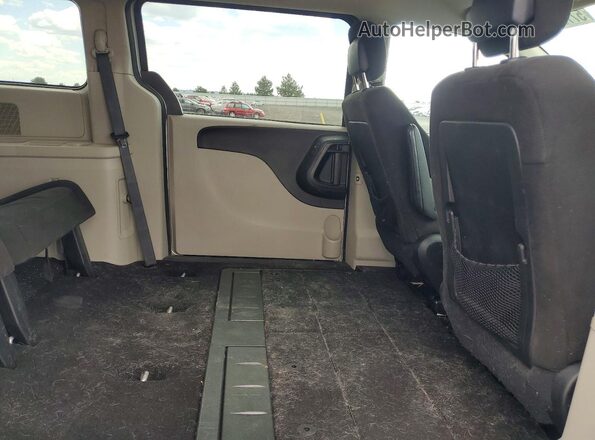 2C4RDGCG4GR396270 2016 DODGE GRAND Silver Vista interior trasera
