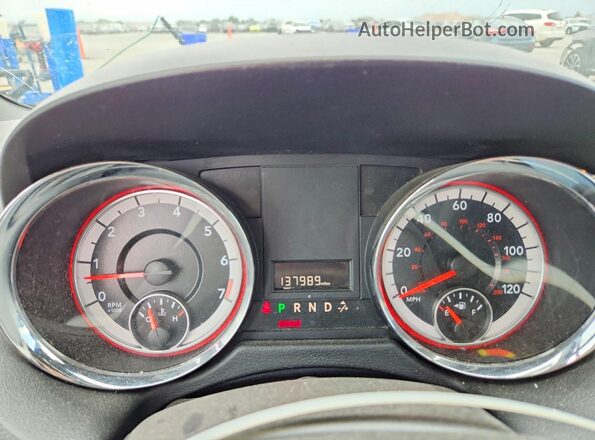 2C4RDGCG4HR580156 2017 DODGE GRAND Maroon Widok zestawu wskaźników