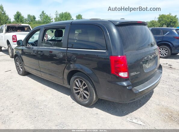 2C4RDGCG4HR585907 2017 DODGE GRAND CARAVAN Black Rear left