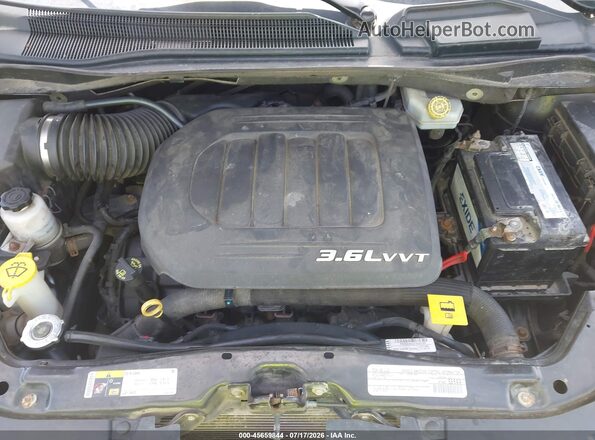 2C4RDGCG4HR585907 2017 DODGE GRAND CARAVAN Black Rear view