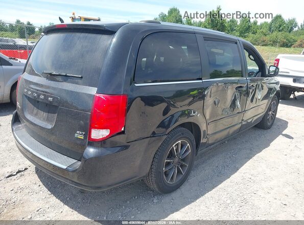 2C4RDGCG4HR585907 2017 DODGE GRAND CARAVAN Black Rear right
