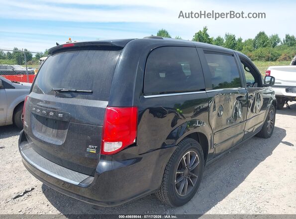 2C4RDGCG4HR585907 2017 DODGE GRAND CARAVAN Black Front view