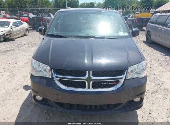 2C4RDGCG4HR585907 2017 DODGE GRAND CARAVAN Black Rear interior view