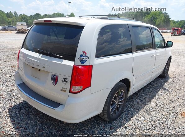 2C4RDGCG4HR699972 2017 DODGE GRAND CARAVAN White უკანა მარჯვენა