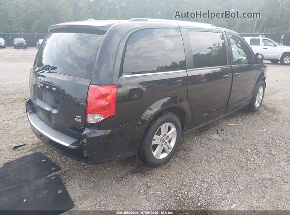 2C4RDGCG4JR239877 2018 DODGE GRAND CARAVAN Black Задня права чверть
